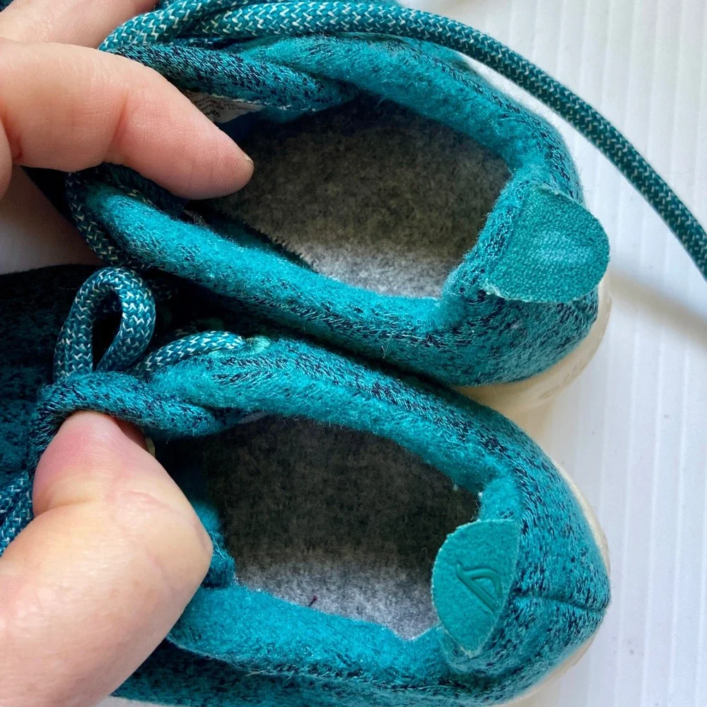 Allbirds Smallbirds Wool Runners Sneakers Teal Toddler Boys Girls Unisex 5